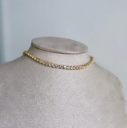 Choker Riviera Liz Gold