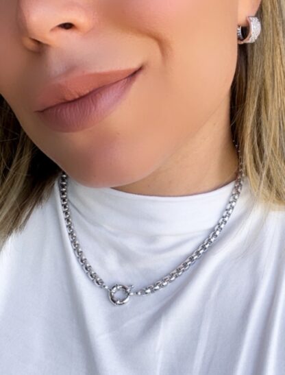 Choker Precious Silver